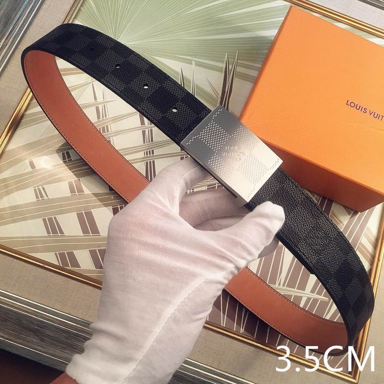 LV Belt 34mmX95-110CM 7D (173)