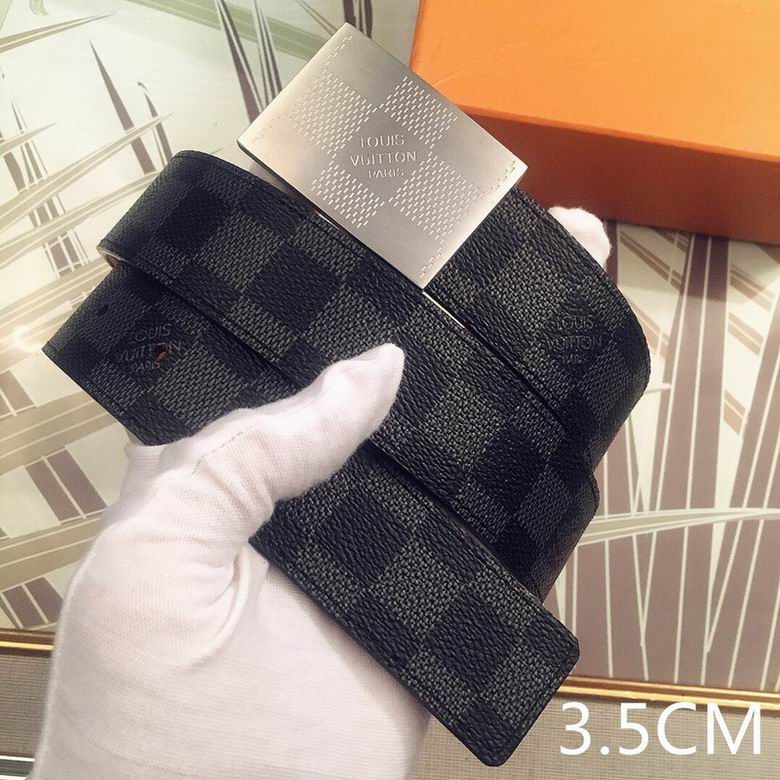 LV Belt 34mmX95-110CM 7D (174)