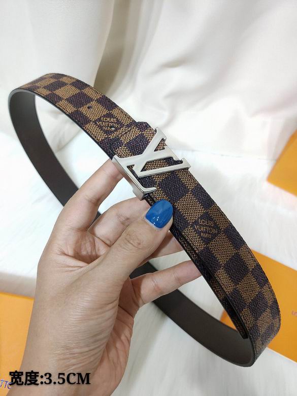 LV Belt 34mmX95-110CM 7D (189)