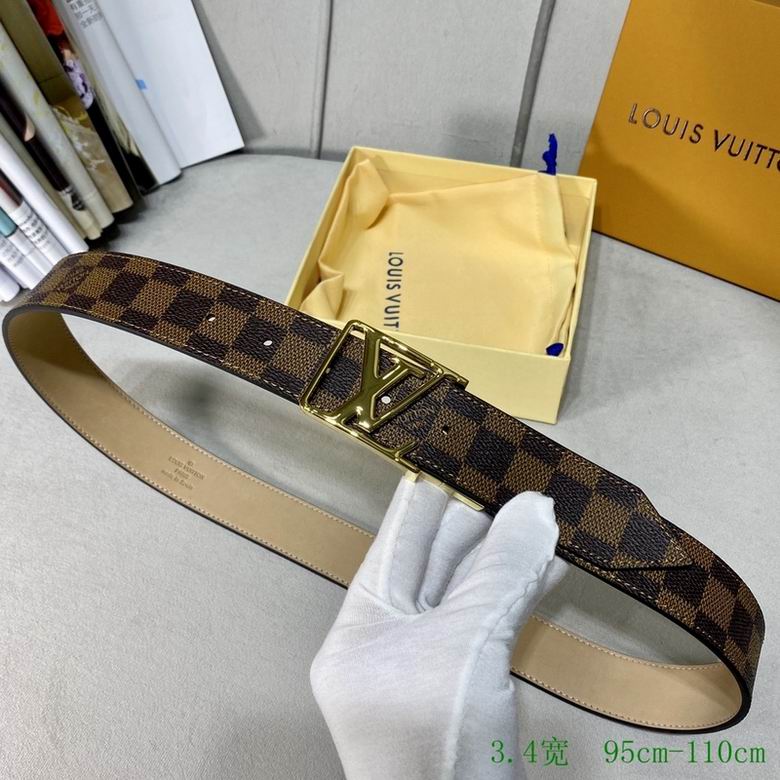 LV Belt 34mmX95-110CM 7D (189)