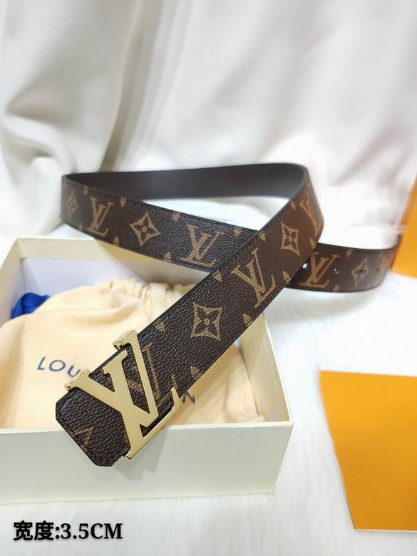 LV Belt 34mmX95-110CM 7D (198)