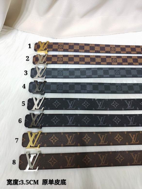 LV Belt 34mmX95-110CM 7D (199)