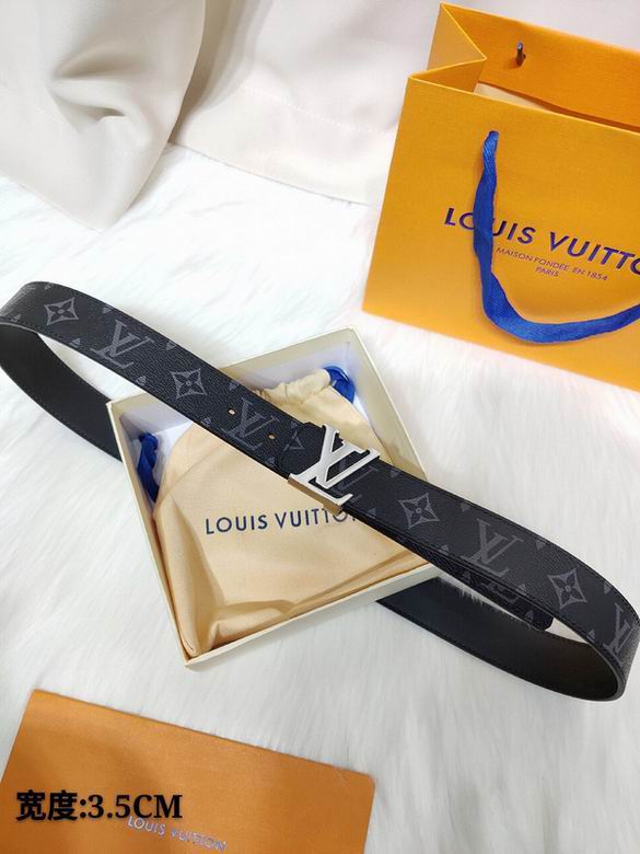 LV Belt 34mmX95-110CM 7D (201)