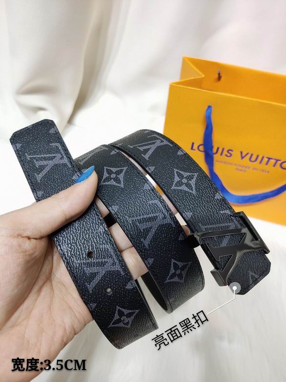 LV Belt 34mmX95-110CM 7D (202)
