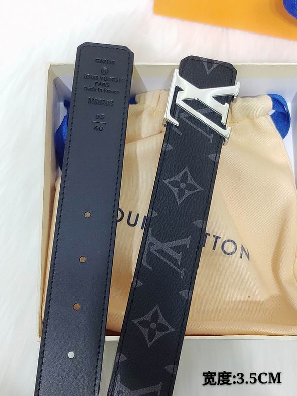 LV Belt 34mmX95-110CM 7D (203)