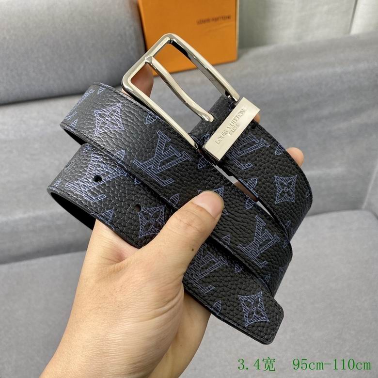 LV Belt 34mmX95-110CM 7D (205)
