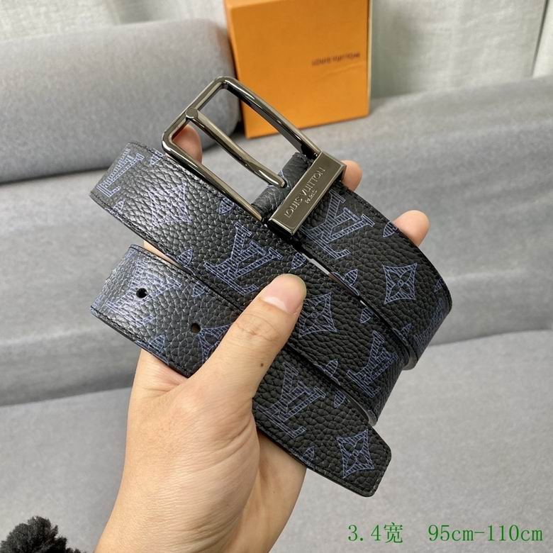 LV Belt 34mmX95-110CM 7D (207)