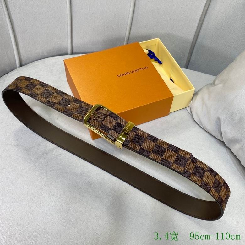 LV Belt 34mmX95-110CM 7D (220)