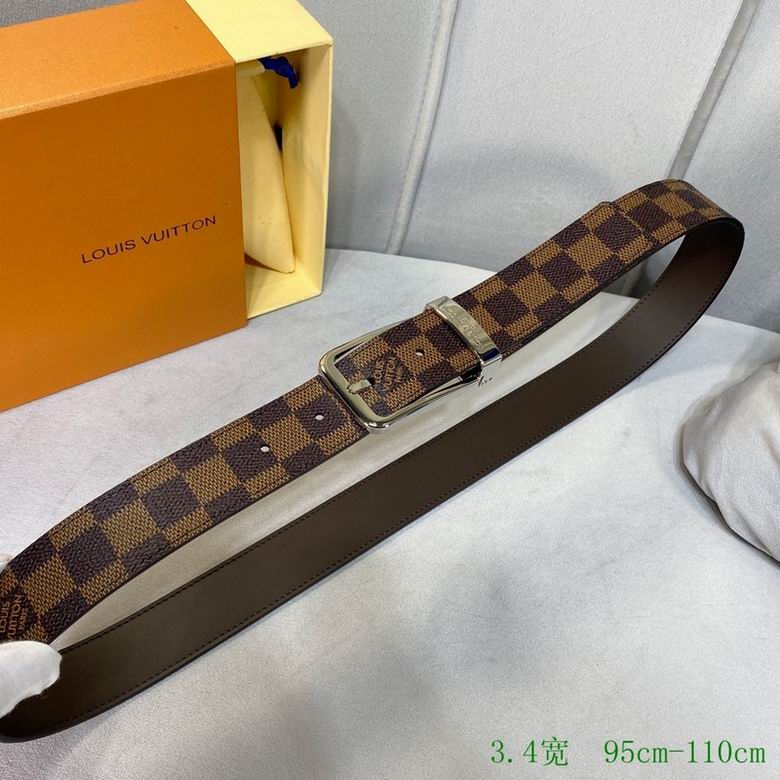 LV Belt 34mmX95-110CM 7D (222)