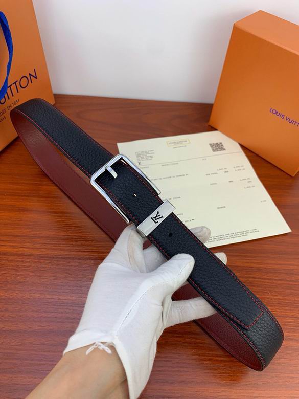 LV Belt 34mmX95-110CM 7D (230)