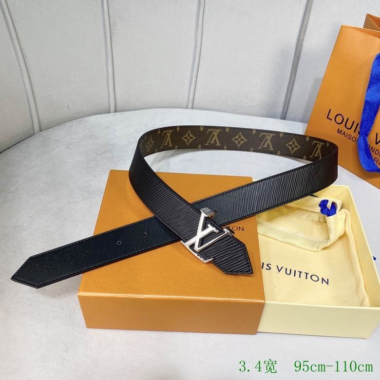 LV Belt 34mmX95-110CM 7D (25)
