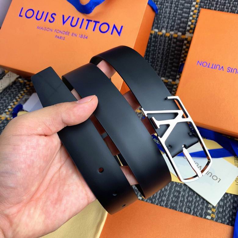 LV Belt 34mmX95-110CM 7D (251)