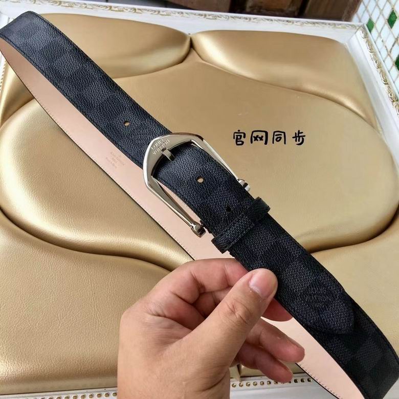 LV Belt 34mmX95-110CM 7D (48)