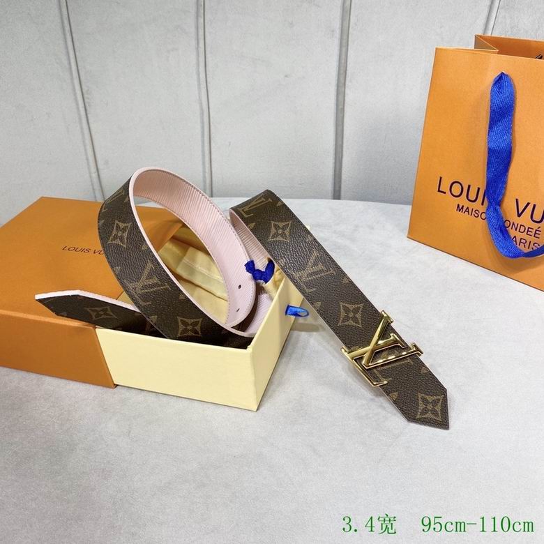 LV Belt 34mmX95-110CM 7D (51)