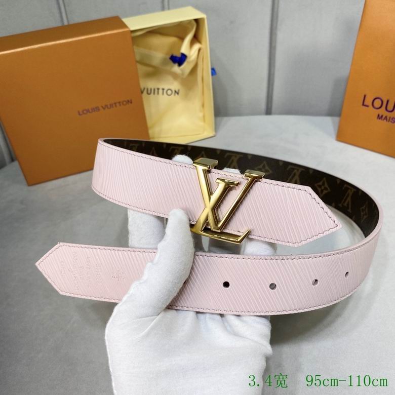 LV Belt 34mmX95-110CM 7D (53)