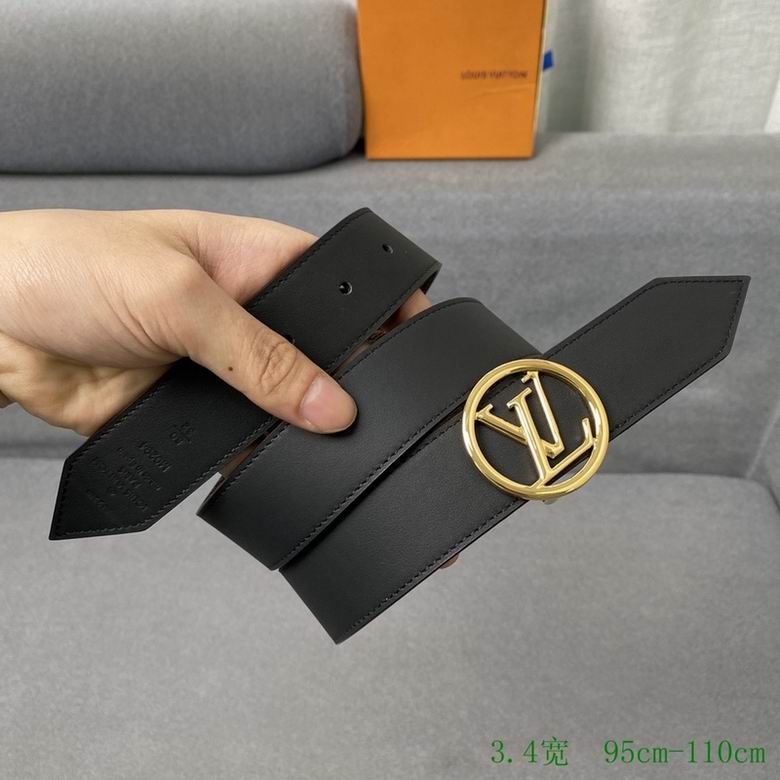 LV Belt 34mmX95-110CM 7D (63)