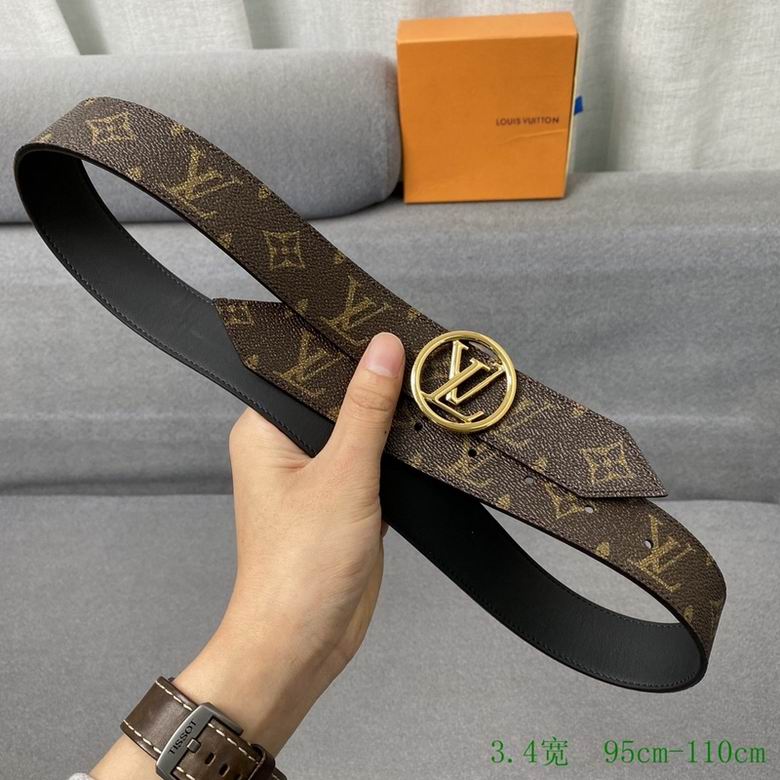 LV Belt 34mmX95-110CM 7D (64)