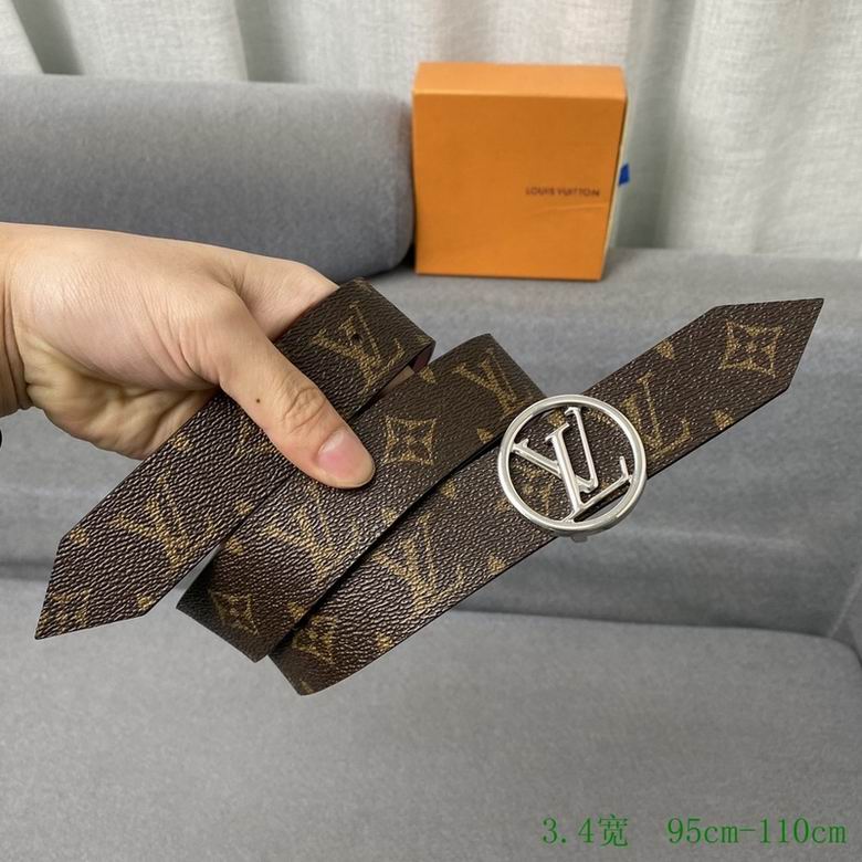 LV Belt 34mmX95-110CM 7D (69)