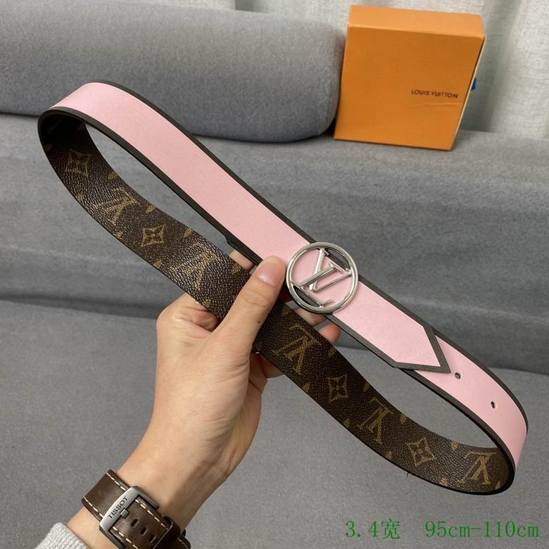 LV Belt 34mmX95-110CM 7D (70)