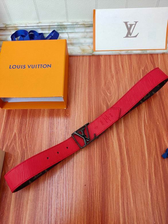 LV Belt 34mmX95-110CM 7D (73)
