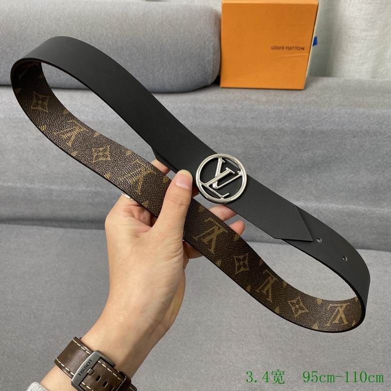 LV Belt 34mmX95-110CM 7D (74)