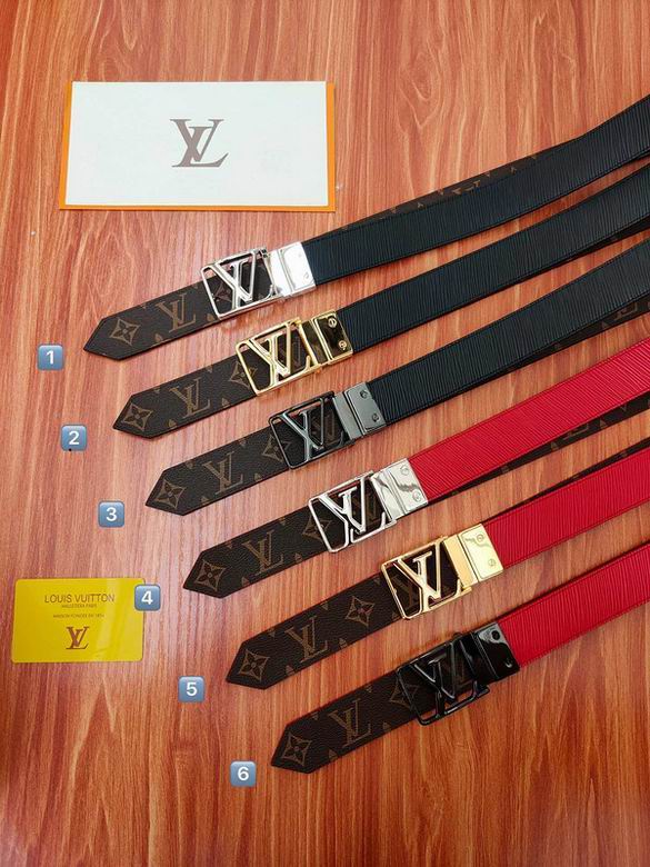 LV Belt 34mmX95-110CM 7D (77)