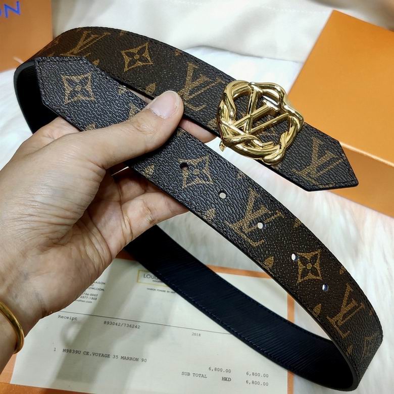LV Belt 34mmX95-110CM 7D (8)