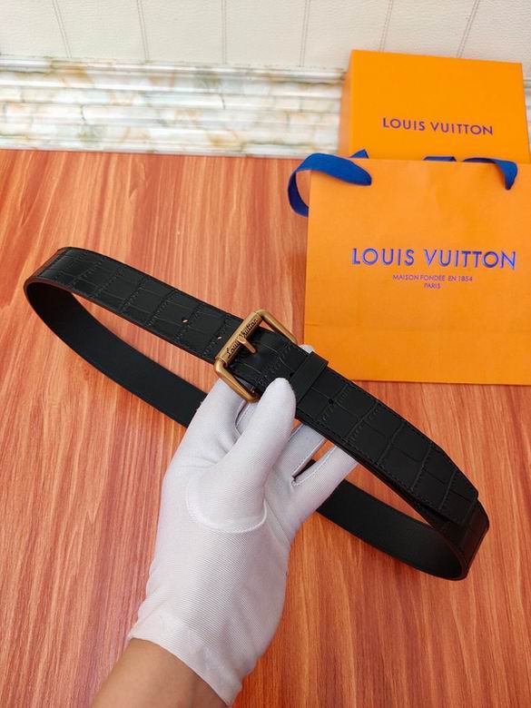 LV Belt 34mmX95-110CM 7D (91)