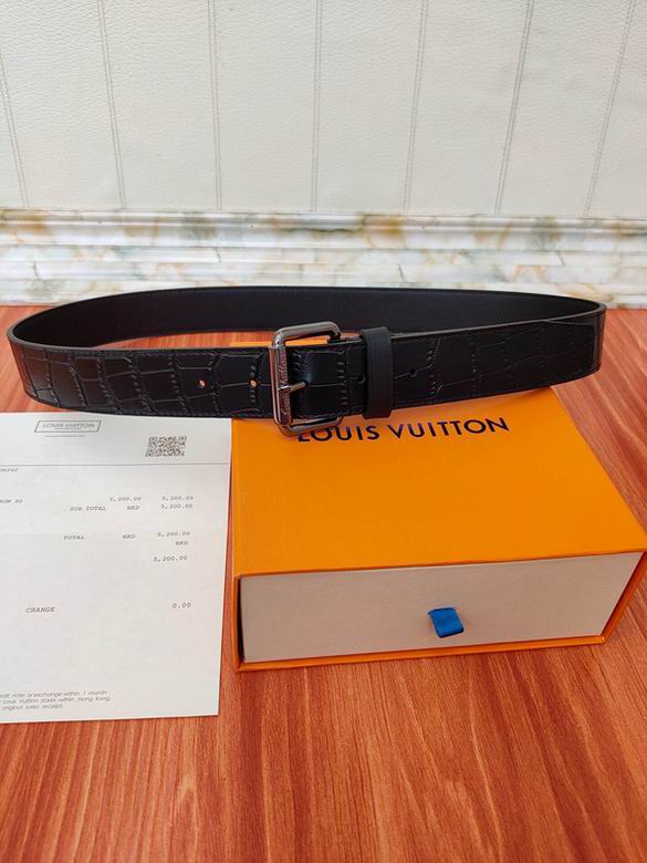LV Belt 34mmX95-110CM 7D (93)