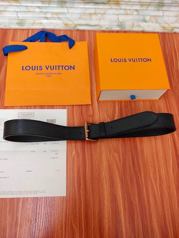 LV Belt 34mmX95-110CM 7D (98)