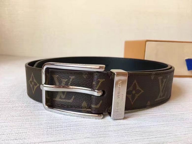 LV Belt 34mmX95-110CM 7D  (111)