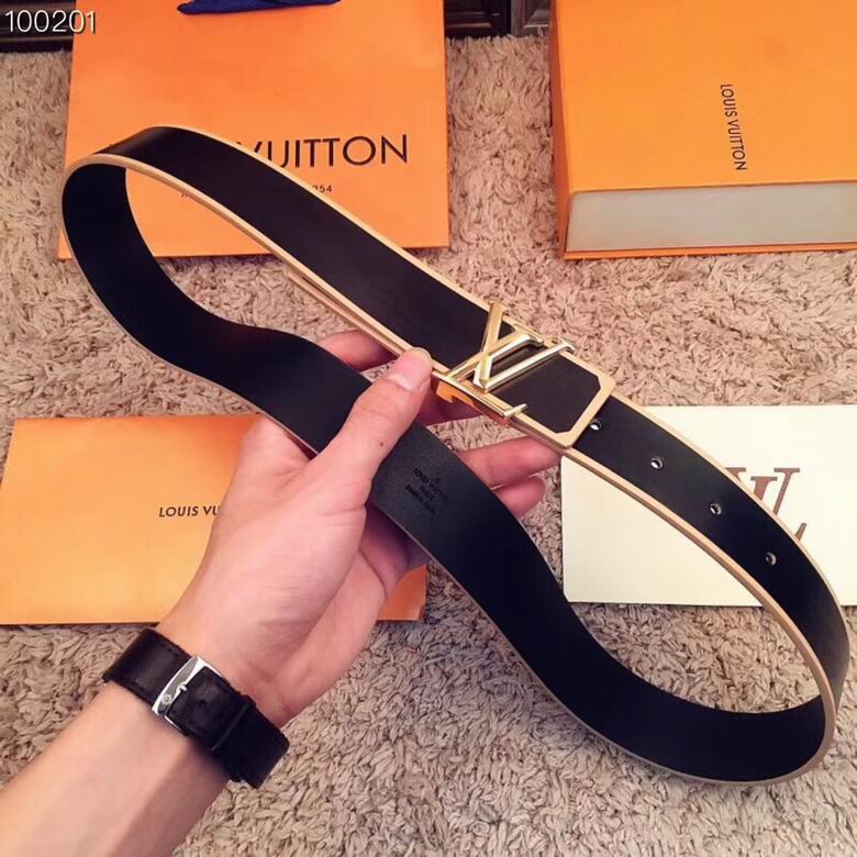 LV Belt 34mmX95-110CM 7D  (111)