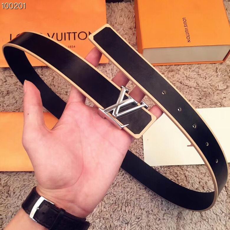 LV Belt 34mmX95-110CM 7D  (112)