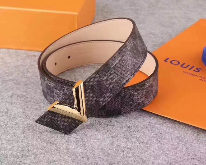 LV Belt 34mmX95-110CM 7D  (131)