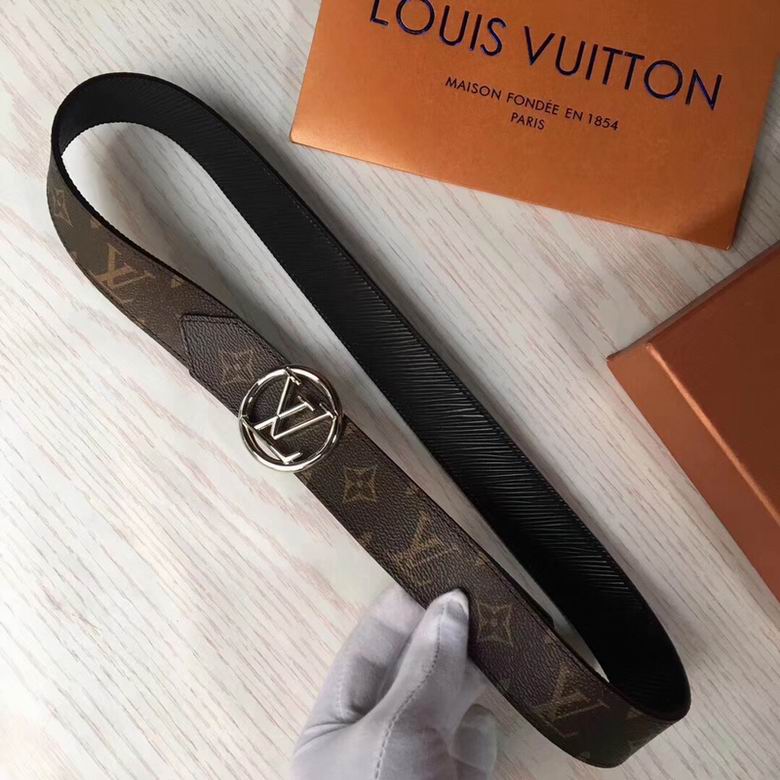 LV Belt 34mmX95-110CM 7D  (145)