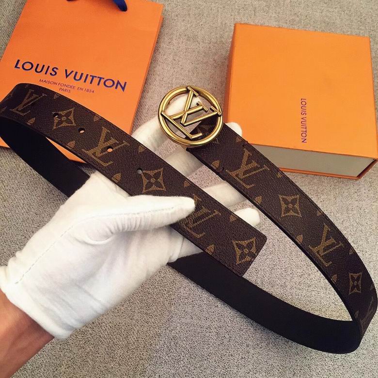 LV Belt 34mmX95-110CM 7D  (157)