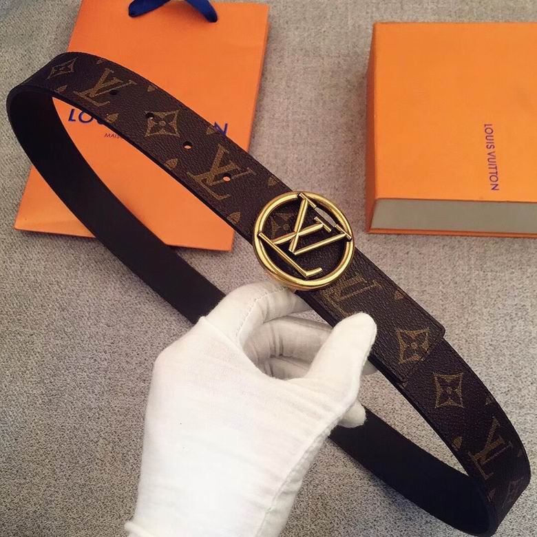 LV Belt 34mmX95-110CM 7D  (158)