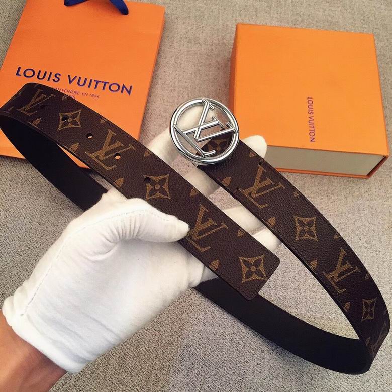LV Belt 34mmX95-110CM 7D  (162)