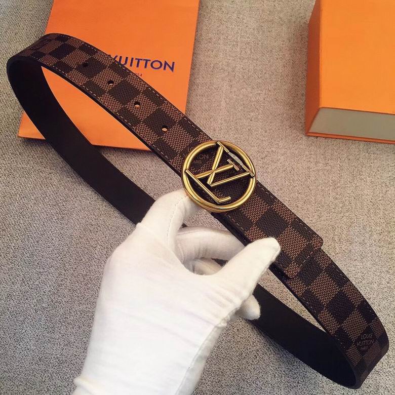 LV Belt 34mmX95-110CM 7D  (168)