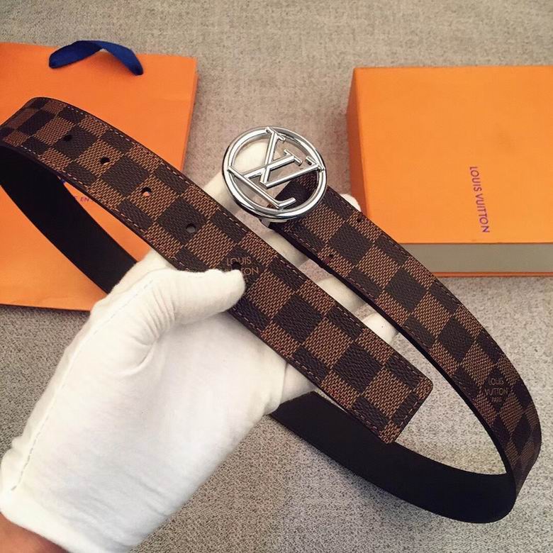 LV Belt 34mmX95-110CM 7D  (169)