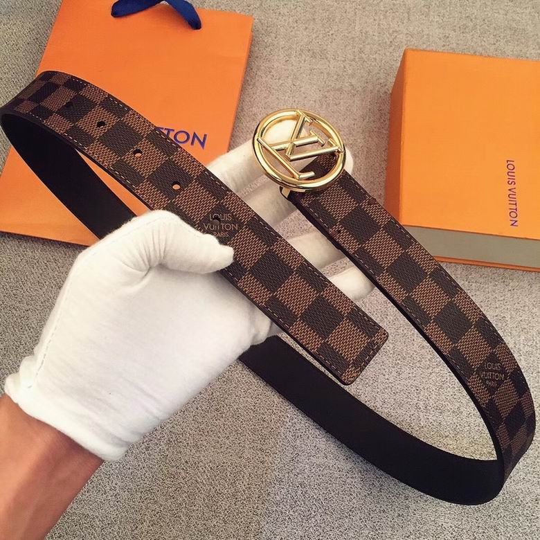 LV Belt 34mmX95-110CM 7D  (171)