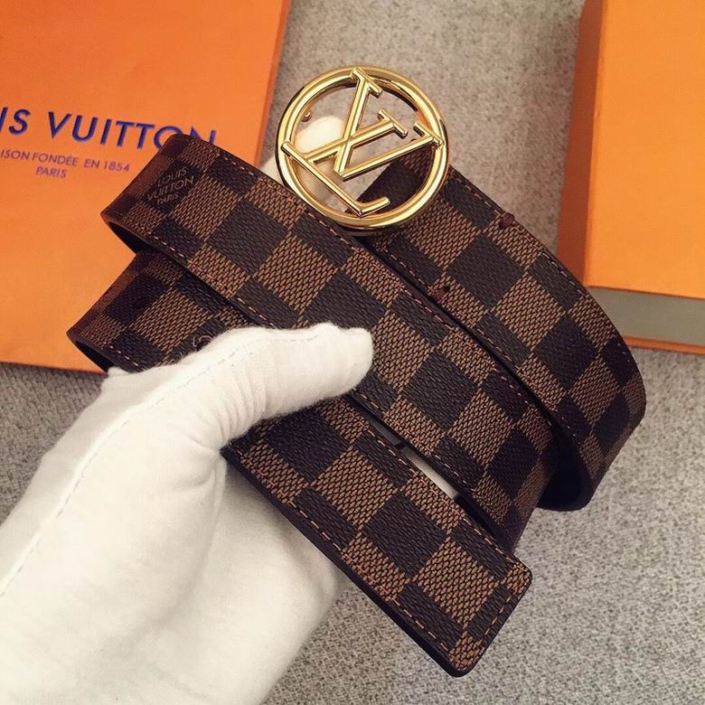 LV Belt 34mmX95-110CM 7D  (172)