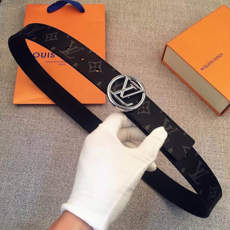 LV Belt 34mmX95-110CM 7D  (182)