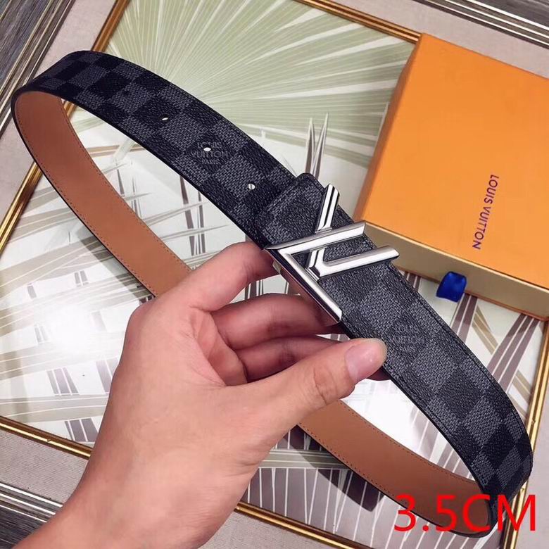 LV Belt 34mmX95-110CM 7D  (186)