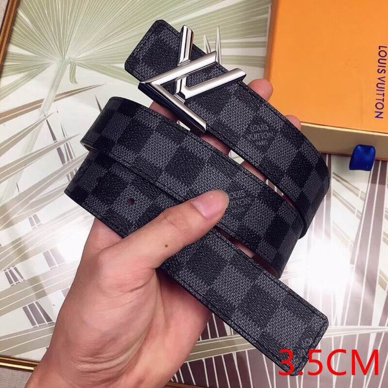 LV Belt 34mmX95-110CM 7D  (187)