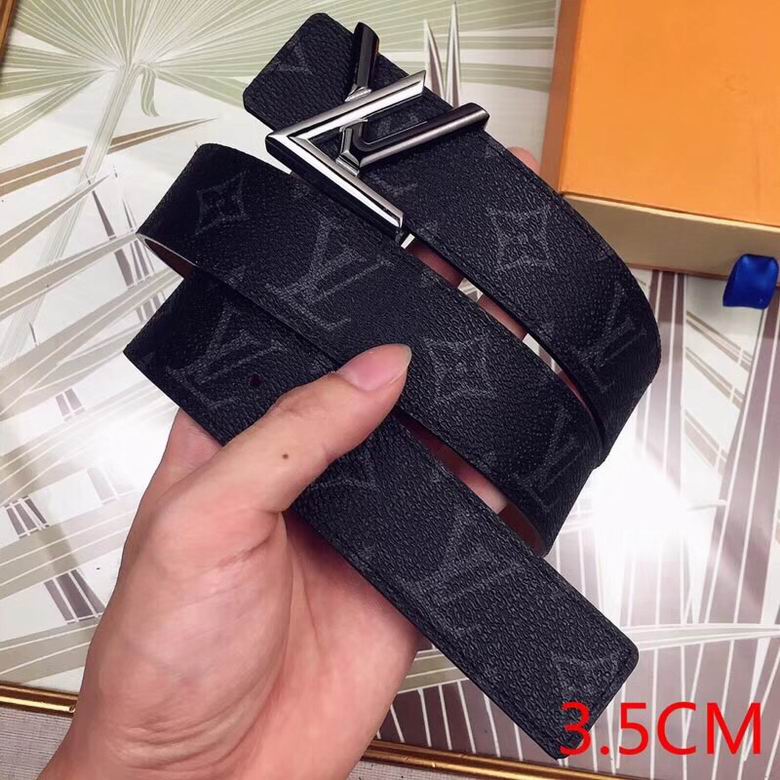 LV Belt 34mmX95-110CM 7D  (189)