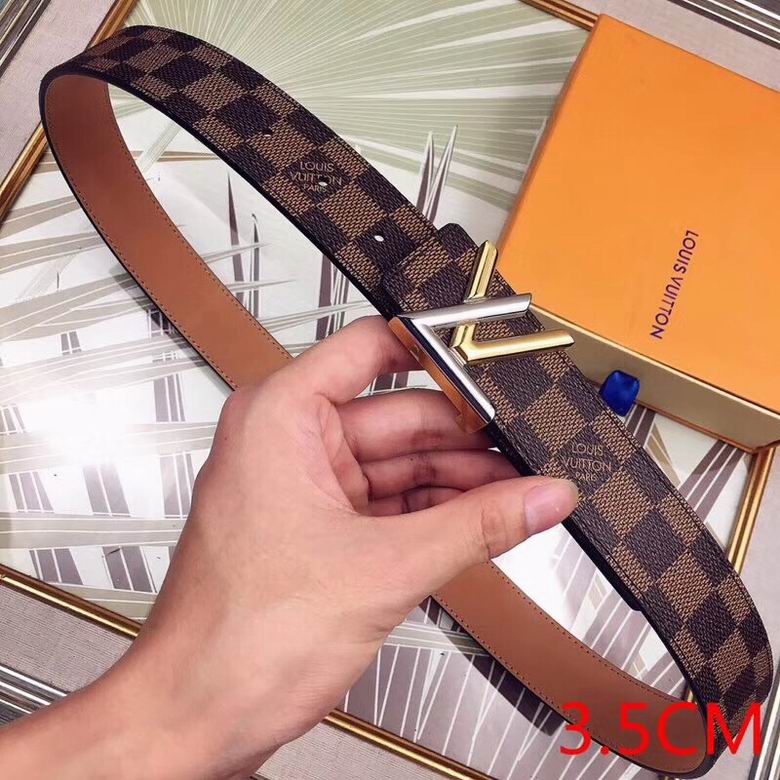 LV Belt 34mmX95-110CM 7D  (190)