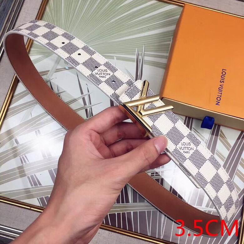 LV Belt 34mmX95-110CM 7D  (192)