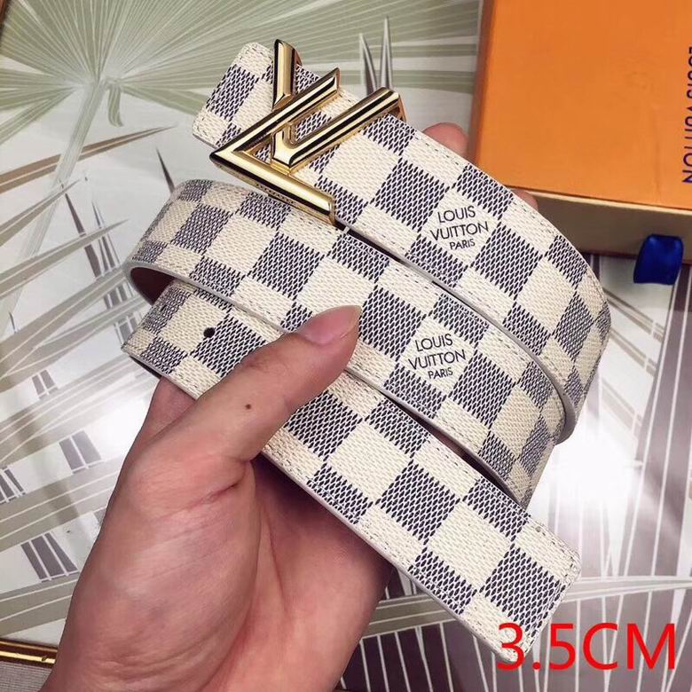 LV Belt 34mmX95-110CM 7D  (193)