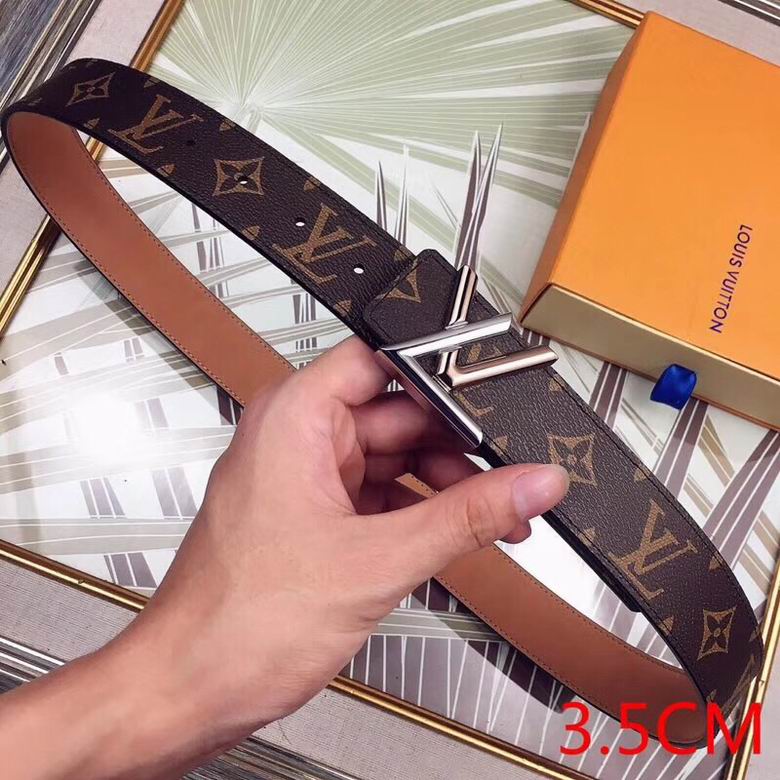 LV Belt 34mmX95-110CM 7D  (194)